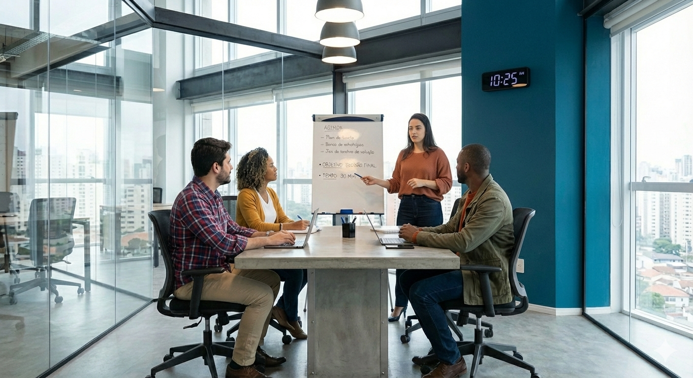 Guia rápido para reuniões que dão resultado