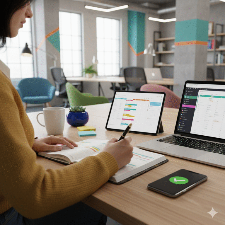 Como transformar o caos das múltiplas demandas em uma rotina que funciona.